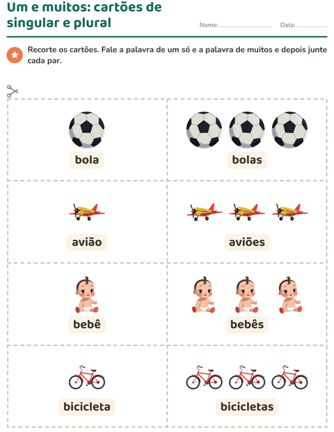 Pré-visualização da ficha de Cartões de figura e palavra com Brinquedos para Educação infantil (pré-escola, 5-7 anos)