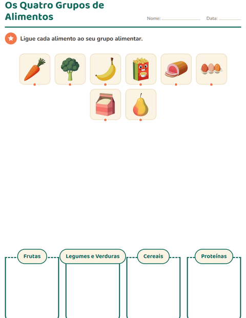 Pré-visualização da ficha de Classificar em Ciências para 1º ano do ensino fundamental