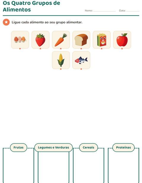 Pré-visualização da ficha de Classificar em Ciências para 1º ano do ensino fundamental