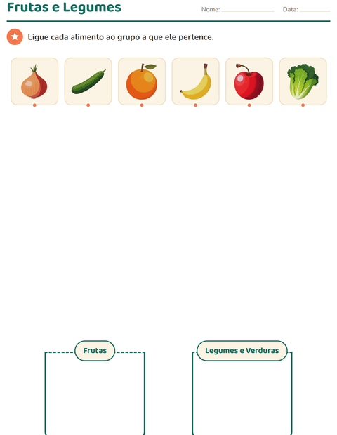 Pré-visualização da ficha de Classificar em Ciências para Educação infantil (pré-escola, 5-7 anos)