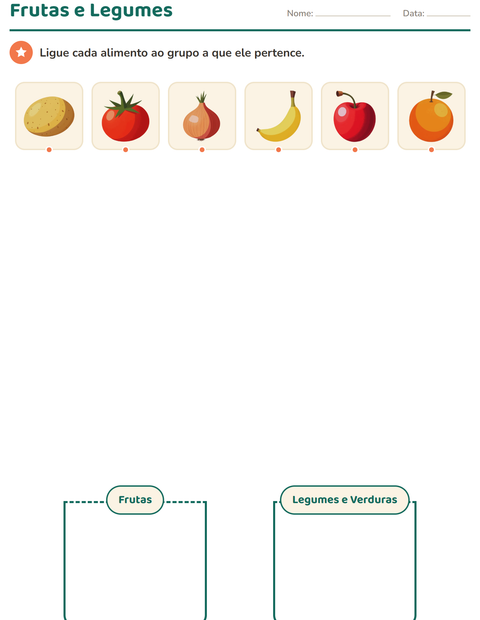 Pré-visualização da ficha de Classificar em Ciências para Educação infantil (pré-escola, 5-7 anos)