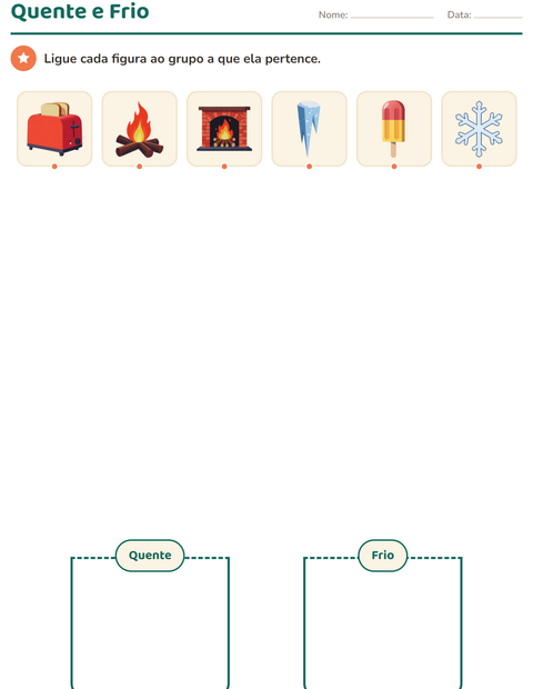 Pré-visualização da ficha de Classificar em Ciências para Educação infantil (pré-escola, 5-7 anos)