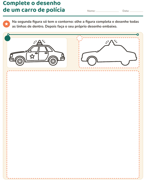 Pré-visualização da ficha de Como desenhar para Educação infantil (pré-escola, 5-7 anos)