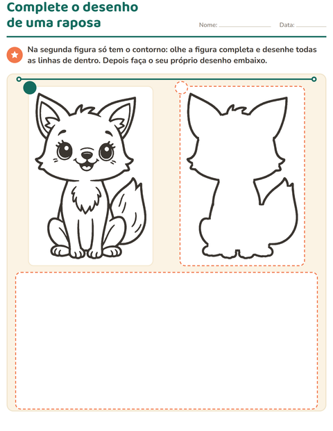 Pré-visualização da ficha de Como desenhar para Educação infantil (pré-escola, 5-7 anos)