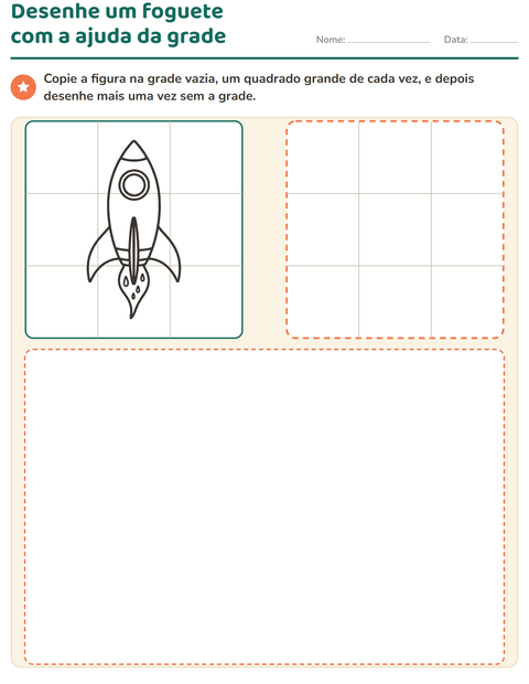 Pré-visualização da ficha de Como desenhar para 1º ano do ensino fundamental