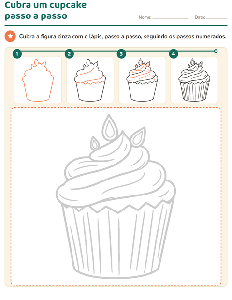 Pré-visualização da ficha de Como desenhar para Educação infantil (pré-escola, 5-7 anos)