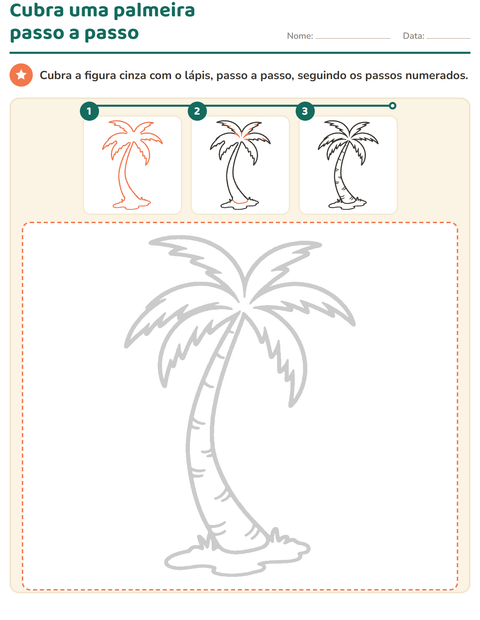 Pré-visualização da ficha de Como desenhar para Educação infantil (pré-escola, 5-7 anos)