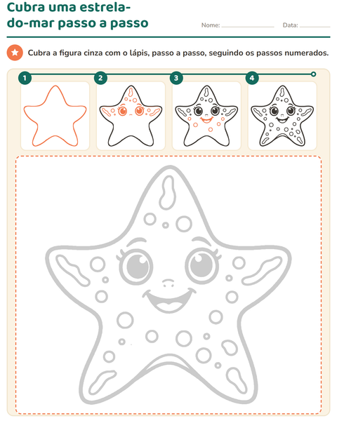 Pré-visualização da ficha de Como desenhar para Educação infantil (pré-escola, 5-7 anos)
