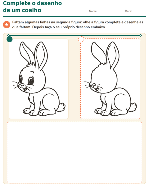 Pré-visualização da ficha de Como desenhar para Educação infantil (pré-escola, 5-7 anos)