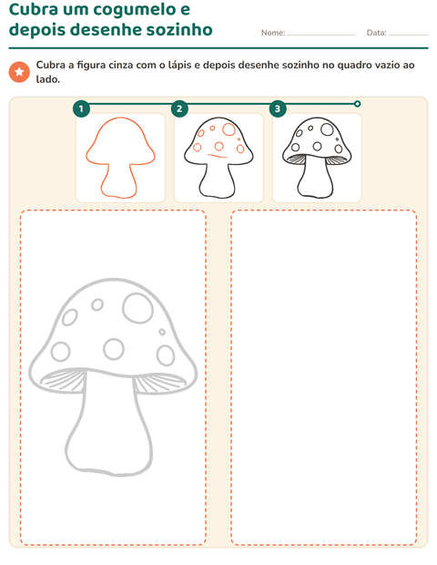 Pré-visualização da ficha de Como desenhar para Educação infantil (pré-escola, 5-7 anos)