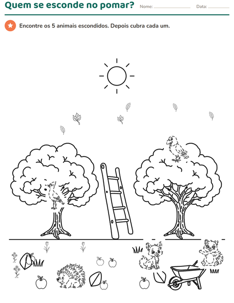 Pré-visualização da ficha de Desenhos pontilhados para 1º ano do ensino fundamental