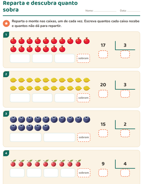 Prévia: Reparta e descubra quanto sobra