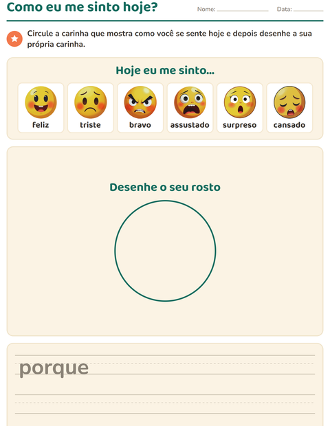 Prévia: Como eu me sinto hoje?