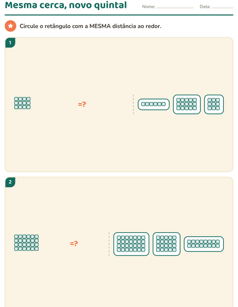 Pré-visualização da ficha de Geometria para 3º ano do ensino fundamental