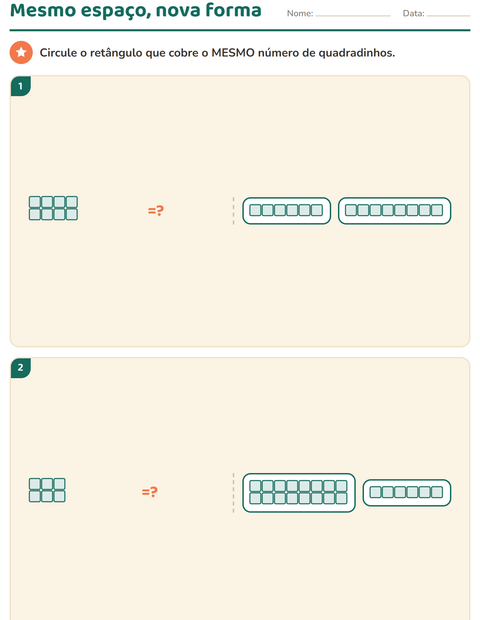 Pré-visualização da ficha de Geometria para 3º ano do ensino fundamental
