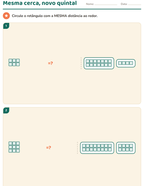 Pré-visualização da ficha de Geometria para 3º ano do ensino fundamental