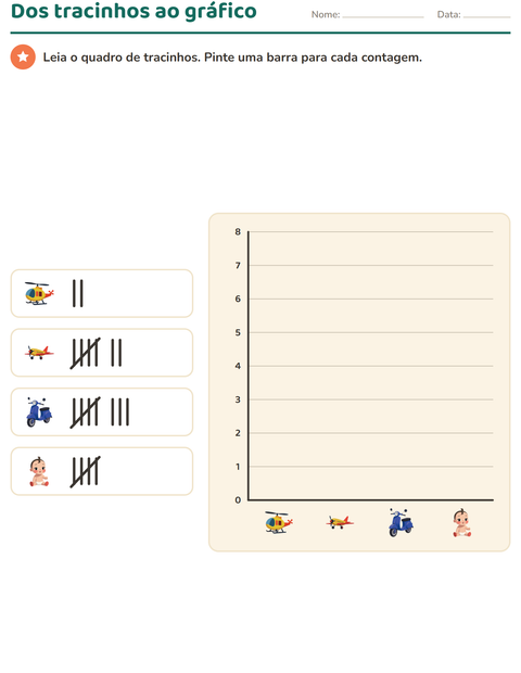 Atividades de gráficos para o 2º ano — 3