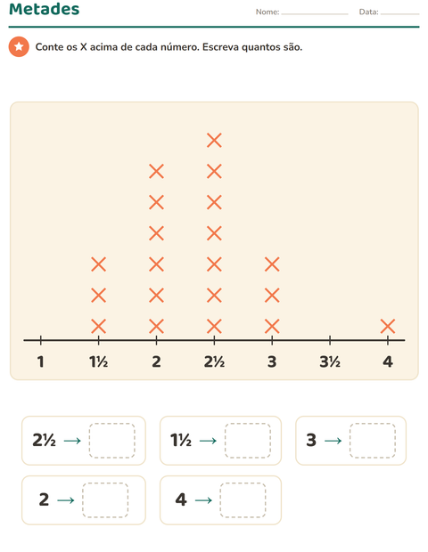 Pré-visualização da ficha de Gráficos e dados com Praia para 3º ano do ensino fundamental