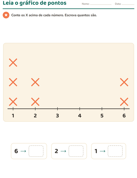 Pré-visualização da ficha de Gráficos e dados com Animais da fazenda para 2º ano do ensino fundamental