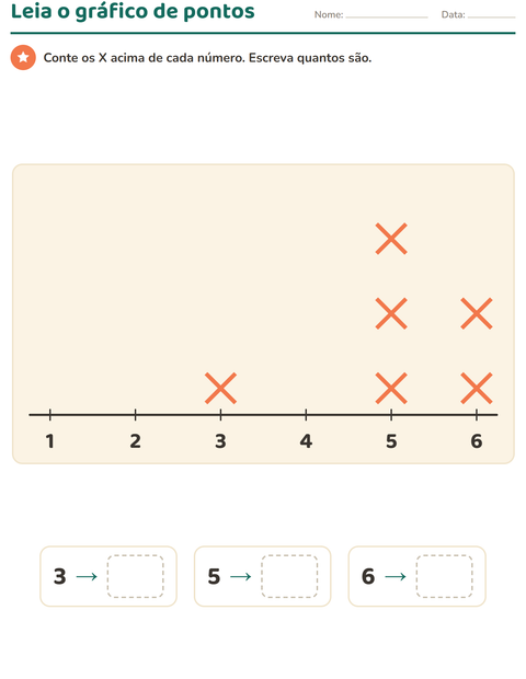 Pré-visualização da ficha de Gráficos e dados com Roupas para 2º ano do ensino fundamental
