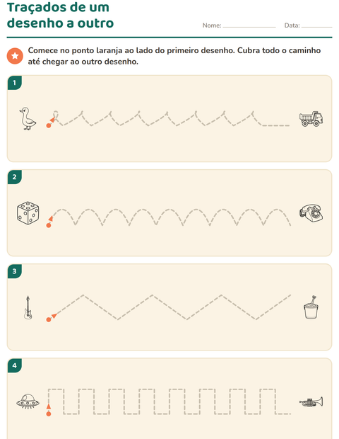 Pré-visualização da ficha de Grafismo e traçados com Brinquedos PB 2 para Educação infantil (pré-escola, 5-7 anos)