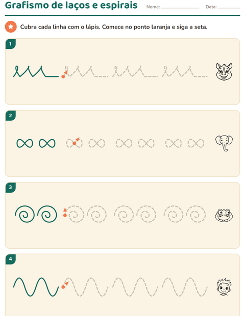 Pré-visualização da ficha de Grafismo e traçados com Rostos PB para Educação infantil (pré-escola, 5-7 anos)