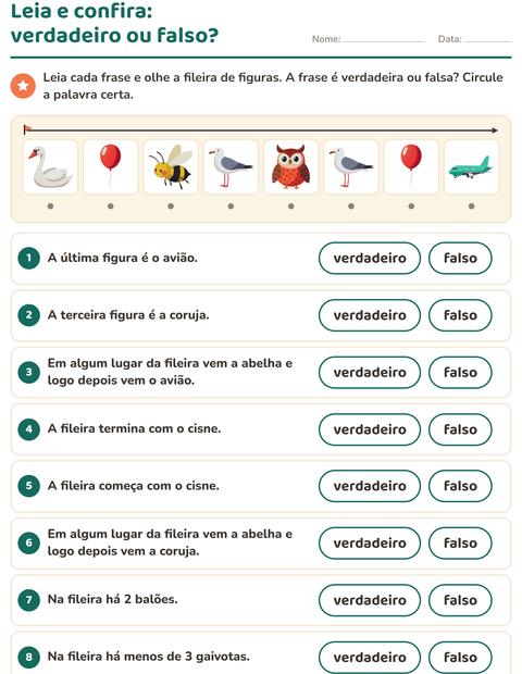 Pré-visualização da ficha de Leia e faça com Coisas que voam para 1º ano do ensino fundamental
