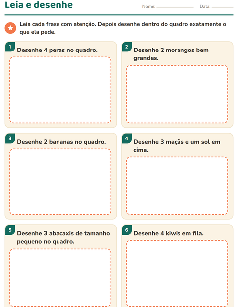 Pré-visualização da ficha de Leia e faça com No supermercado para 1º ano do ensino fundamental
