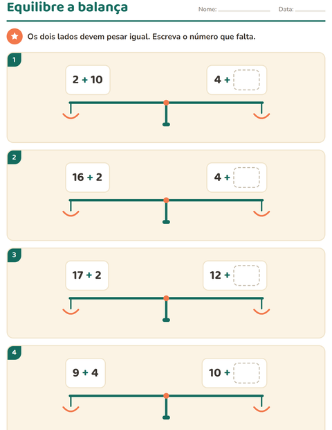 Pré-visualização da ficha de Lógica visual para 3º ano do ensino fundamental