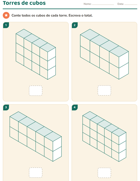 Pré-visualização da ficha de Medidas para 3º ano do ensino fundamental