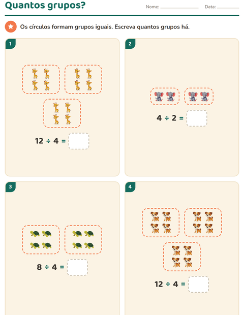 Multiplicação no 2º ano: disposição retangular e parcelas iguais — 5