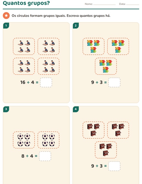Pré-visualização da ficha de Multiplicação com Atividades para 2º ano do ensino fundamental