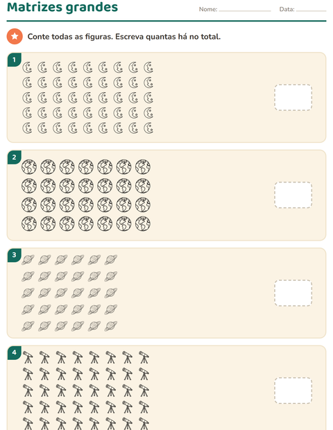 Pré-visualização da ficha de Multiplicação com Espaço PB para 3º ano do ensino fundamental