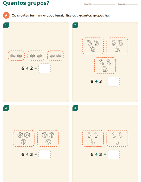 Pré-visualização da ficha de Multiplicação com Brinquedos PB 2 para 2º ano do ensino fundamental
