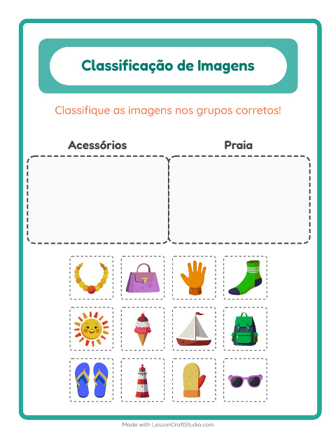 Pré-visualização da ficha de Ordenar Imagens para Educação infantil (pré-escola, 5-7 anos)