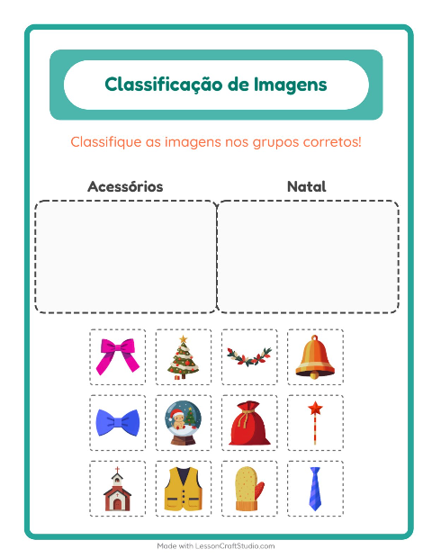 Pré-visualização da ficha de Ordenar Imagens para Educação infantil (pré-escola, 5-7 anos)