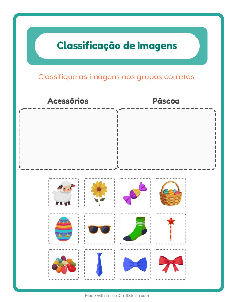 Pré-visualização da ficha de Ordenar Imagens para Educação infantil (pré-escola, 5-7 anos)