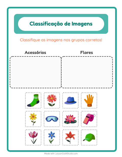Pré-visualização da ficha de Ordenar Imagens para Educação infantil (pré-escola, 5-7 anos)