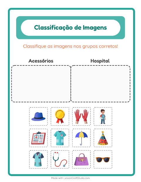Pré-visualização da ficha de Ordenar Imagens para Educação infantil (pré-escola, 5-7 anos)