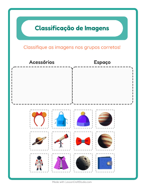 Pré-visualização da ficha de Ordenar Imagens para Educação infantil (pré-escola, 5-7 anos)