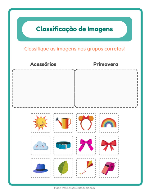 Pré-visualização da ficha de Ordenar Imagens para Educação infantil (pré-escola, 5-7 anos)