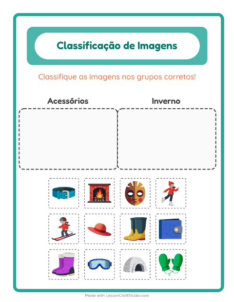Pré-visualização da ficha de Ordenar Imagens para Educação infantil (pré-escola, 5-7 anos)