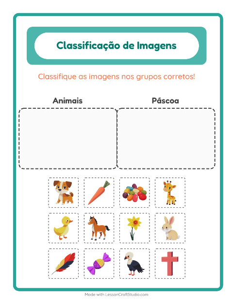 Pré-visualização da ficha de Ordenar Imagens para Educação infantil (pré-escola, 5-7 anos)