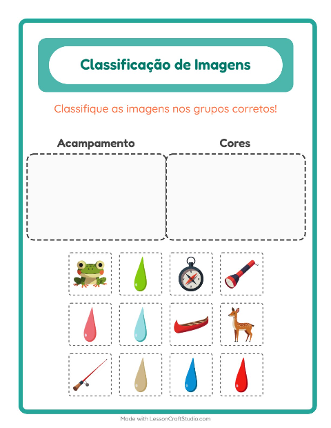 Pré-visualização da ficha de Ordenar Imagens para Educação infantil (pré-escola, 5-7 anos)