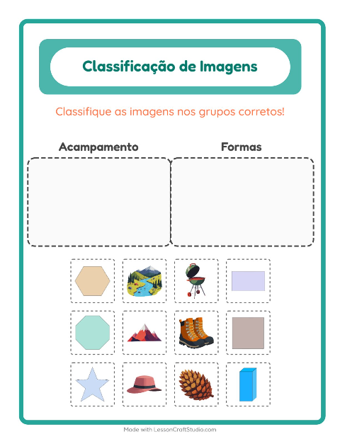 Pré-visualização da ficha de Ordenar Imagens para Educação infantil (pré-escola, 5-7 anos)