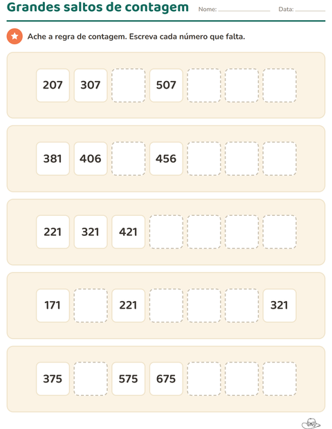 Pré-visualização da ficha de Quadro numérico com Vestuário PB para 3º ano do ensino fundamental