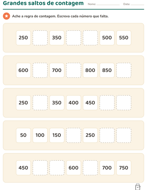 Pré-visualização da ficha de Quadro numérico com Vestuário PB para 3º ano do ensino fundamental