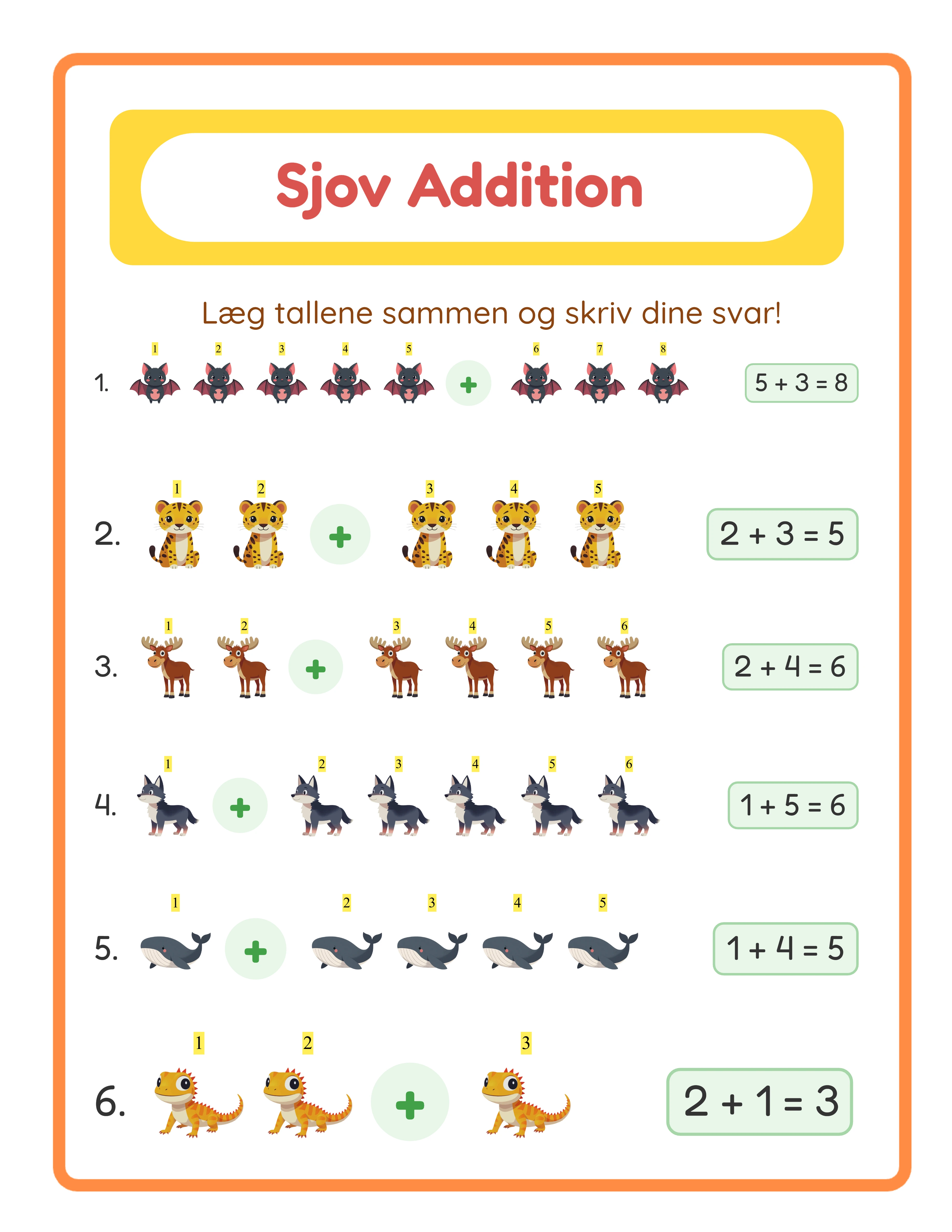 Professional addition printable answer key — complete solutions included