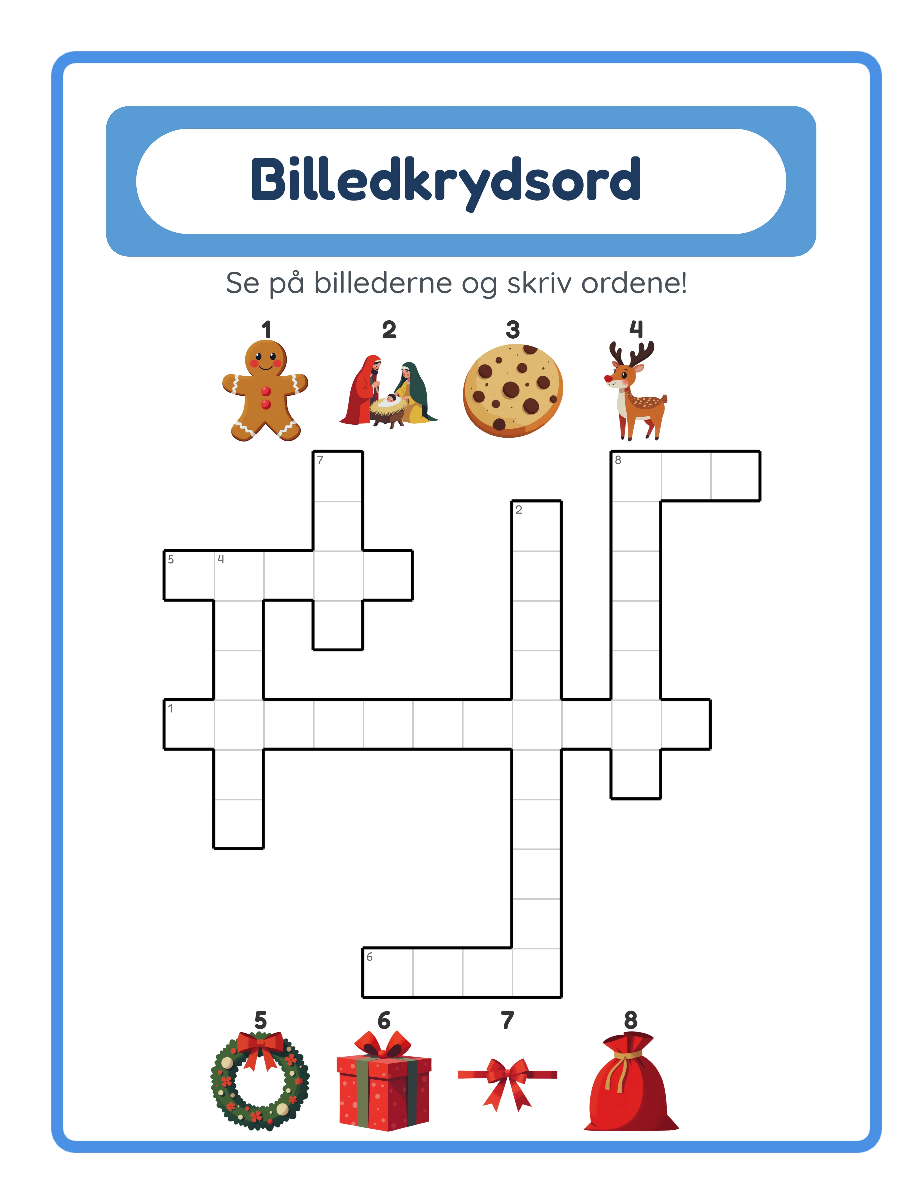 Featured picture crossword — engaging vocabulary puzzle
