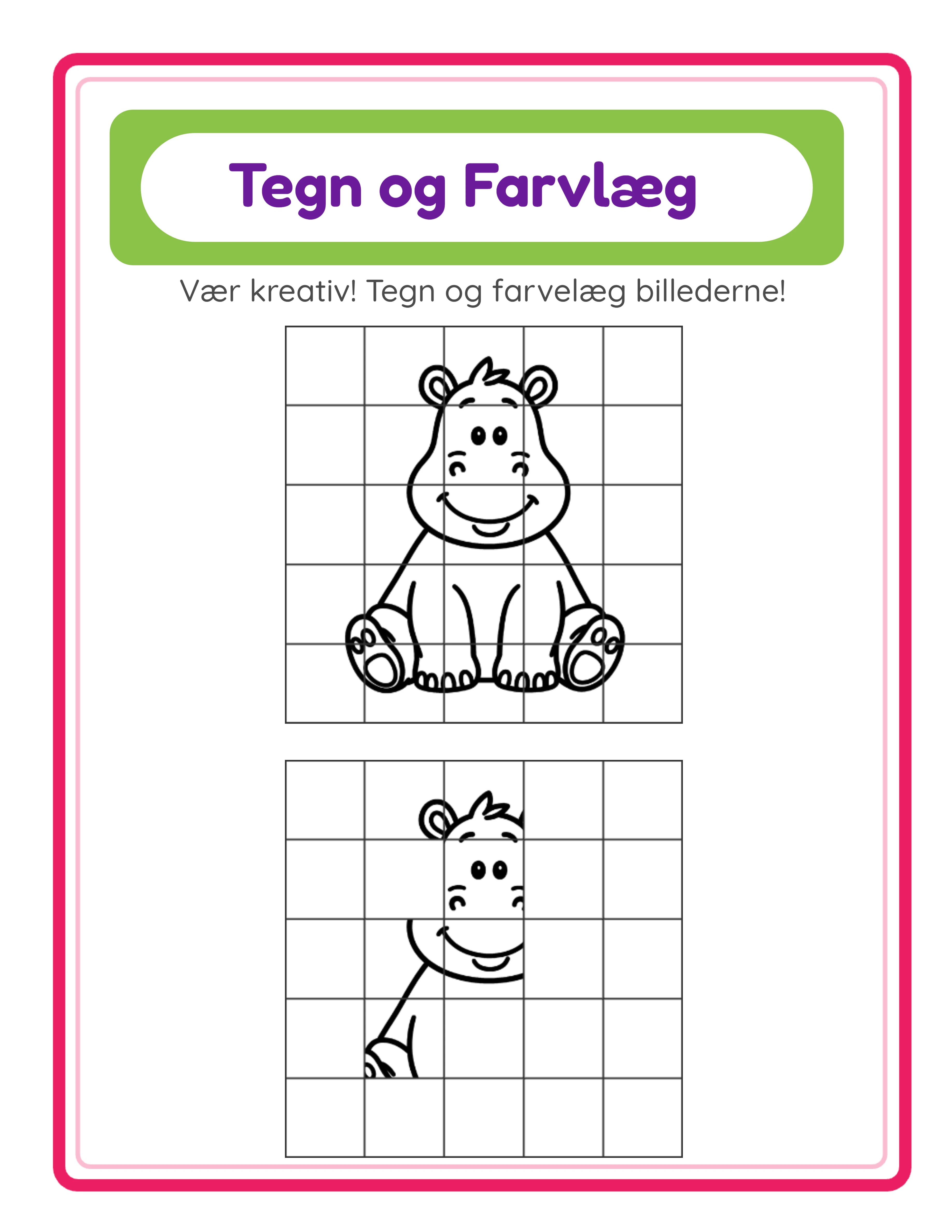 Dyrekunst — Professionelt arbejdsark